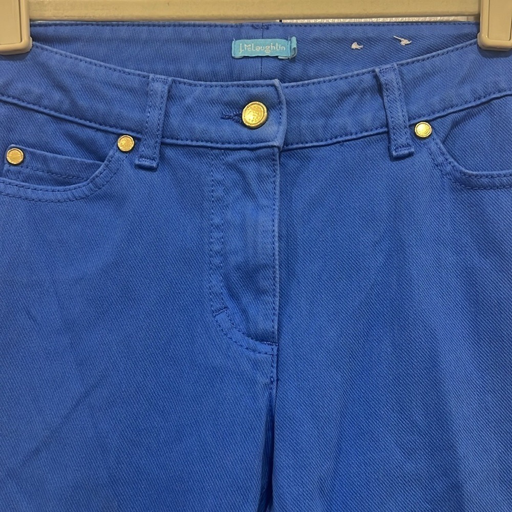 J. McLaughlin Lexi 5 Pocket‎ Jeans Womens Blue Slim Fit Size 2 - Picture 3 of 8